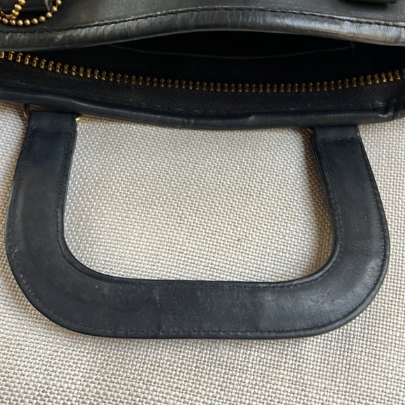 Coach Vintage New York Bonnie Cashin Slim Satchel Black 9425 - Picture 10 of 11